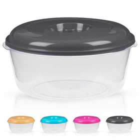 DecorRack XX-Large container with lid for secure, odor-sealed storage.