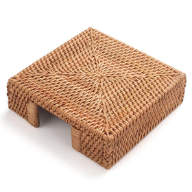 DECRAFTS flat napkin holder compact kitchen organizer with natural style