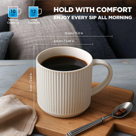 DeeCoo mug shown in dishwasher-safe setting for easy cleaning