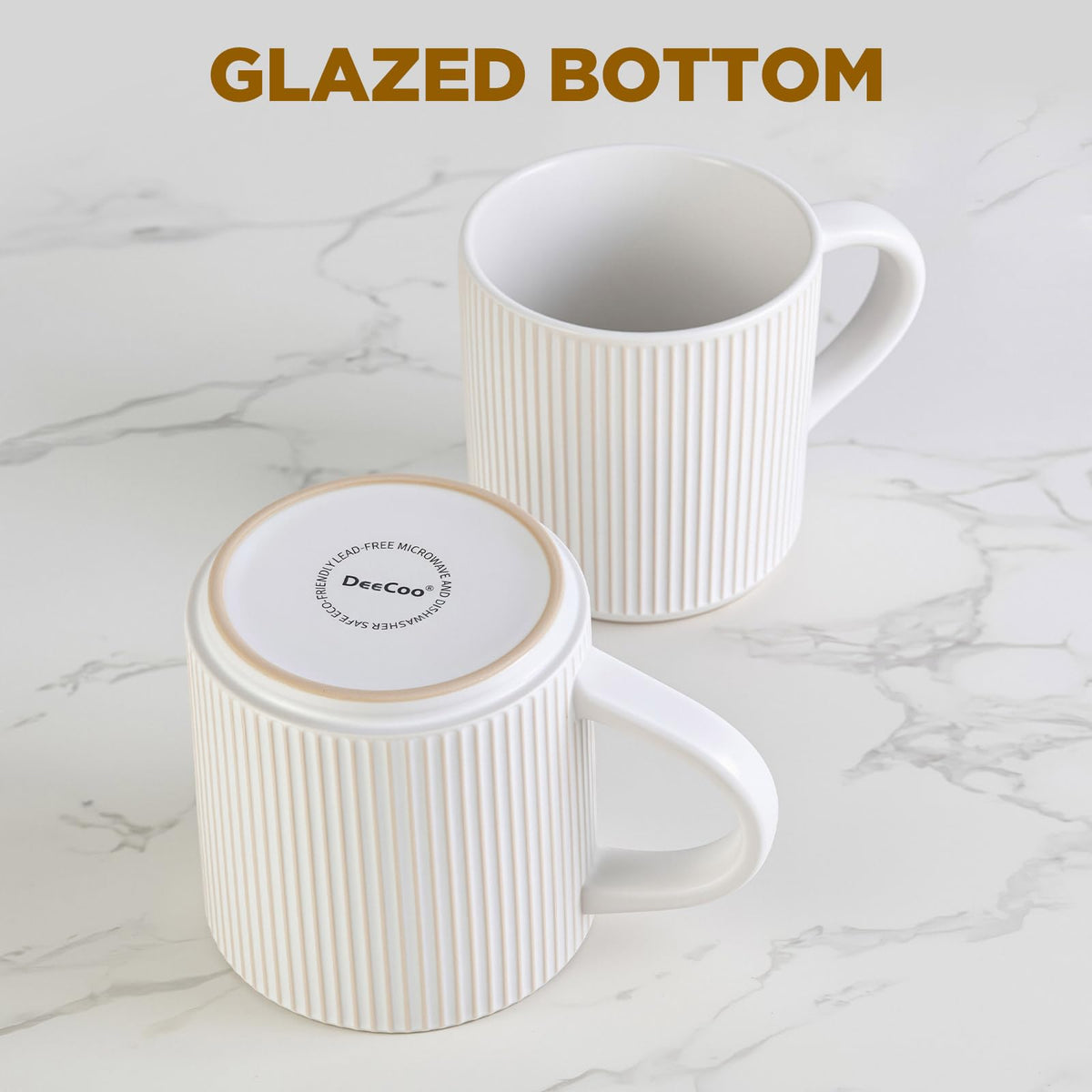 DeeCoo mug in microwave-safe use for quick heating