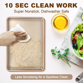 Deedro easy-clean interior supports fast hand washing after baking.