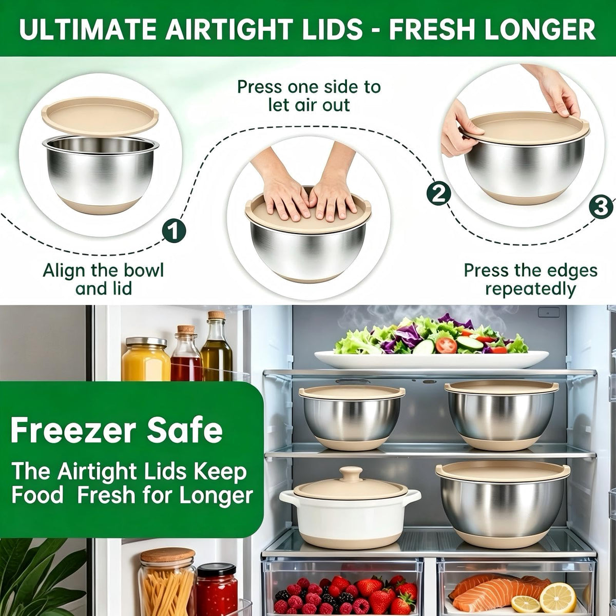 Deedro top-rack dishwasher-safe bowls simplify cleanup