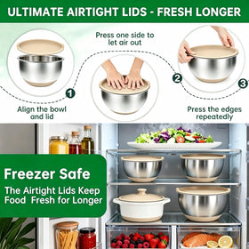 Deedro top-rack dishwasher-safe bowls simplify cleanup