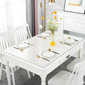 Deep Dream table protector mat for dining room adds sturdy protection.