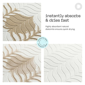 Deepstone mat dries completely between uses to reduce odors