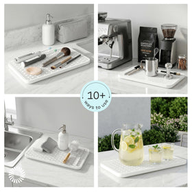 Deepstone eco-friendly construction supports a sustainable kitchen routine.