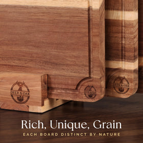 Deer & Oak three-board set with stand supports versatile kitchen tasks.