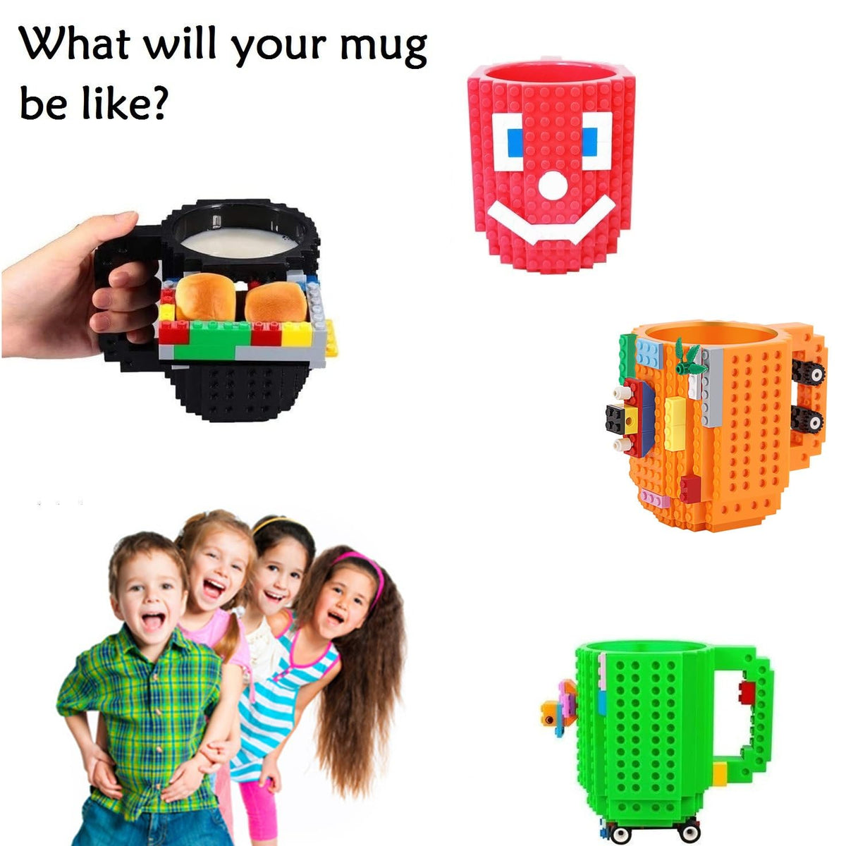 DEEXITO Build on Brick Mug invites drinking and building together