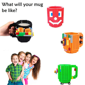 DEEXITO Build on Brick Mug invites drinking and building together