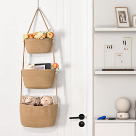 Degeyoyo pantry door storage keeps snacks accessible and tidy.
