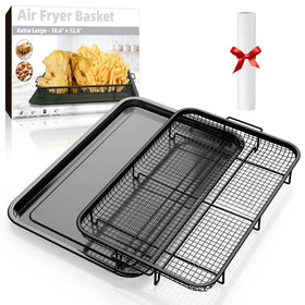 DEGOVIN air fryer basket for oven with large surface for family meals