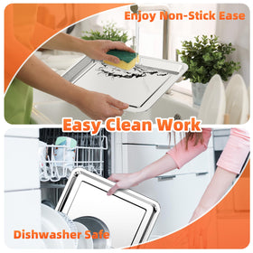 DEGOVIN dishwasher-safe design simplifies post-cook cleanup.