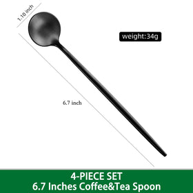Close-up of Dehov spoons showing the matte finish and smooth edges.