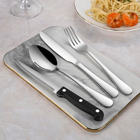 Dehov table setting ready image illustrating versatile home or small venue use.