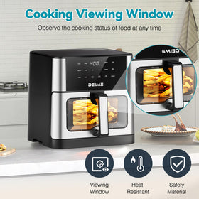 DEIME Air Fryer presets simplify cooking popular dishes