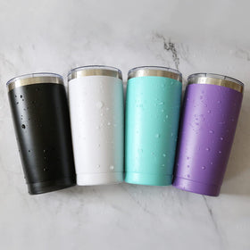 Deitybless 20oz tumbler suitable for wine, coffee, and water
