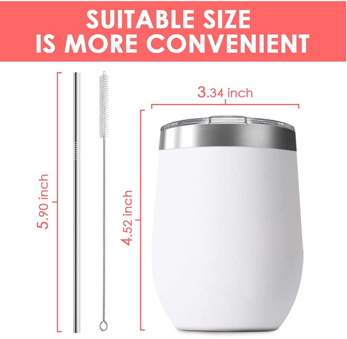 Deitybless wine tumbler with lid and straw is ideal for outdoor sipping.