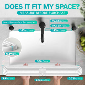 DEJUPE stone faucet mat close-up highlighting diatomite pores absorbing water.