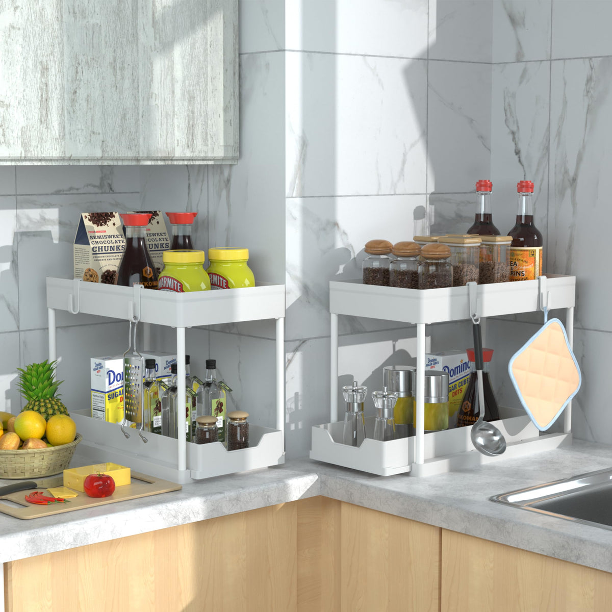 DEKAVA ABS baskets resist water and rust for durable use.