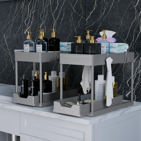 DEKAVA grey storage for bathroom and kitchen with wide application.