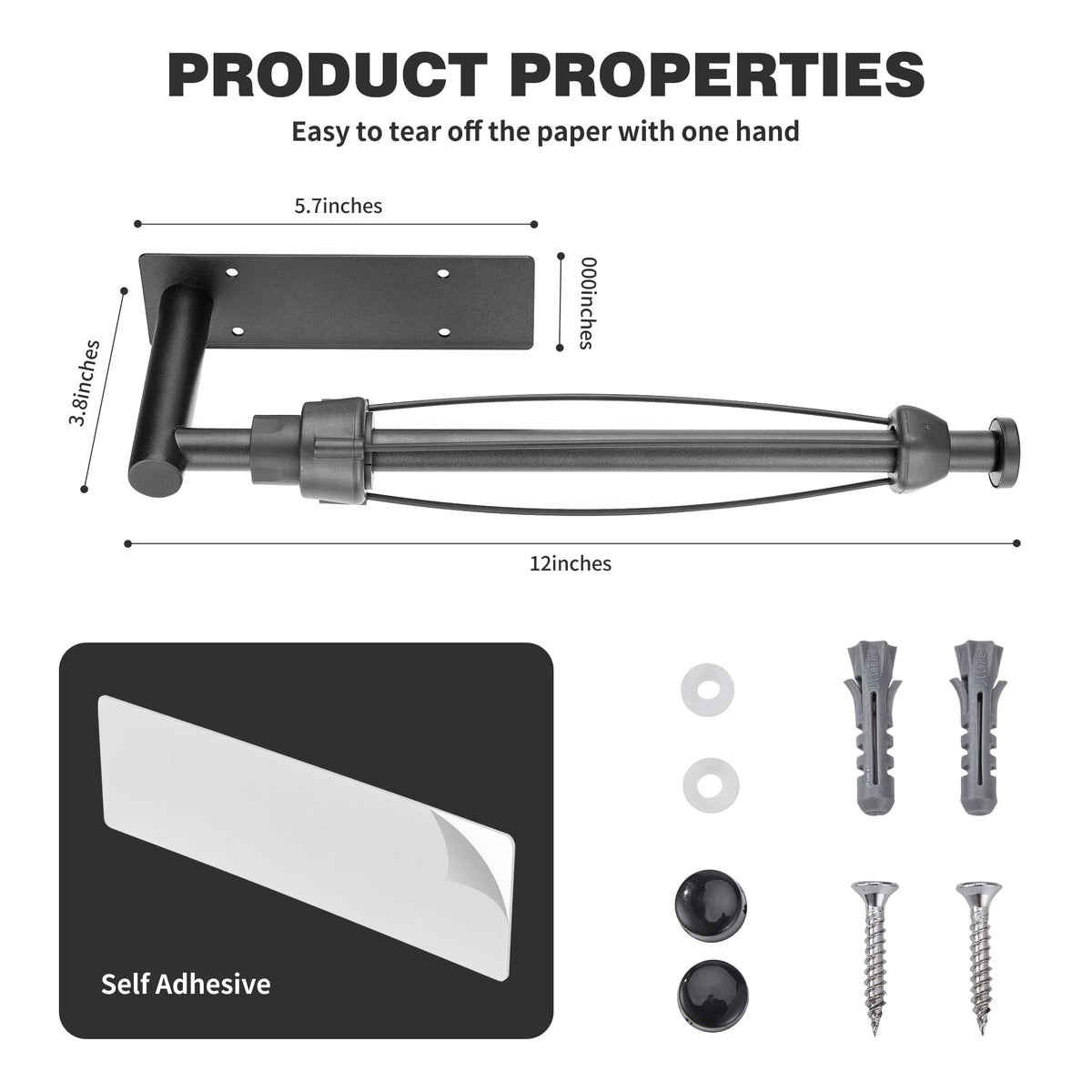 DEKAVA drill-installation option shown for sturdy wall mounting in kitchens.