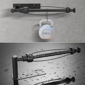 DEKAVA towel holder with stainless finish resists moisture in busy kitchens.