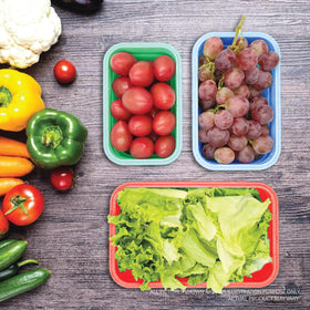 Deke Home collapsible 1200ml container for bulk prep and travel gear.