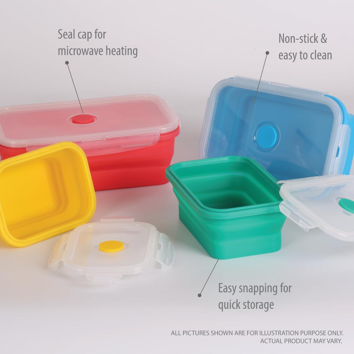 Deke Home microwave-safe and freezer-safe containers for quick reheating.
