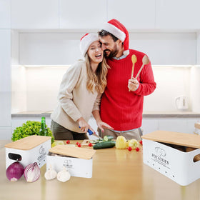 Dekosilave in-use kitchen setup showcases tidy, accessible storage.