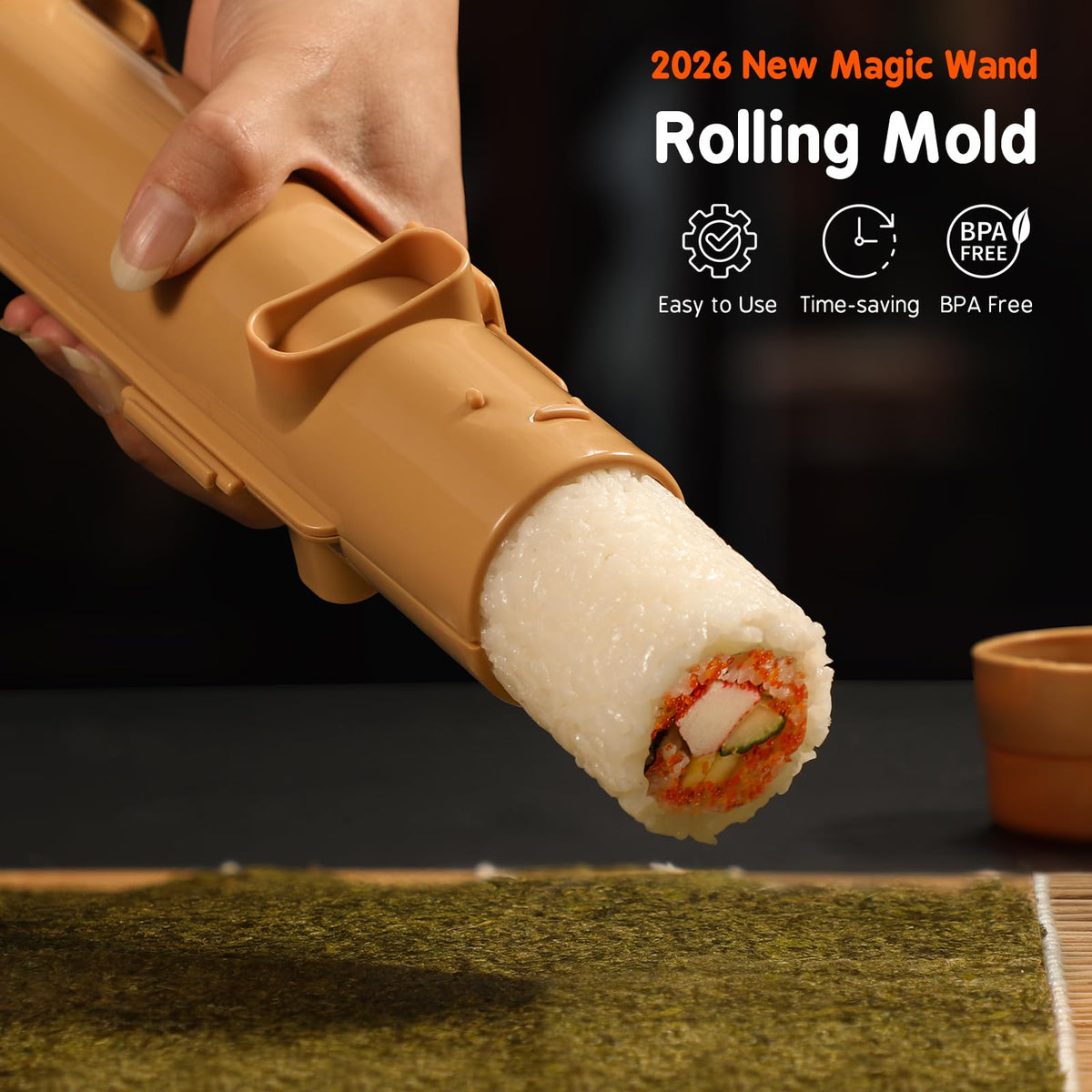 Delamu animal-onigiri mold shapes playful rice figures