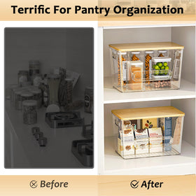 Delamu anti-slip pads keep the organizer stable on any surface.