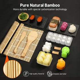 Delamu musubi mold creates compact, portable sushi bites