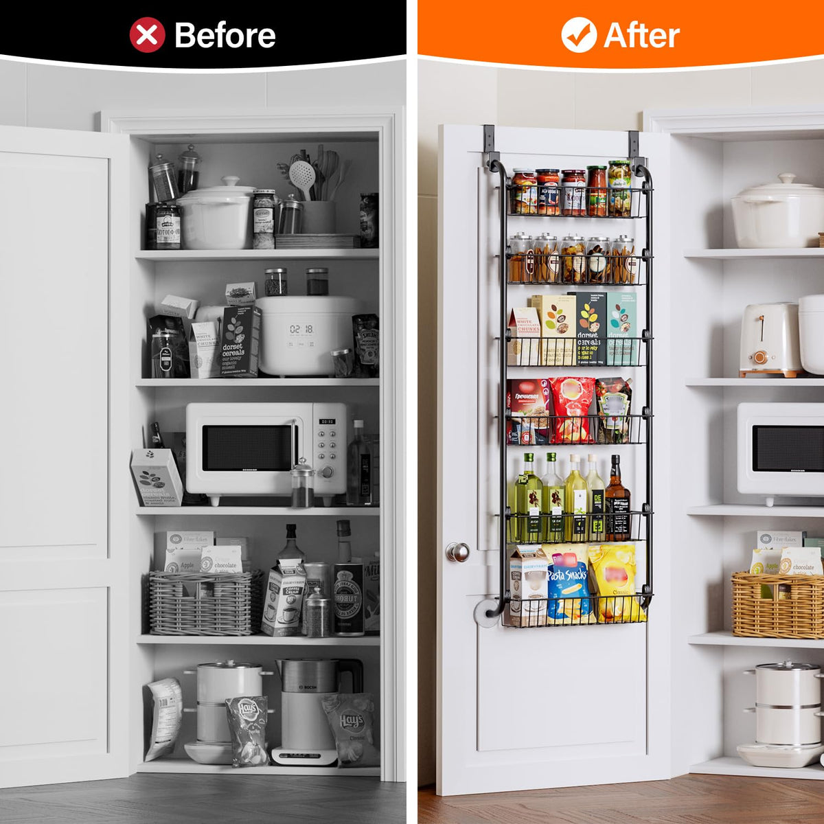 Powder-coated Delamu rack resists wear in busy kitchens