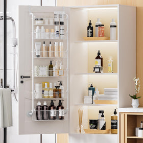 Delamu powder-coated metal frame for durable pantry storage