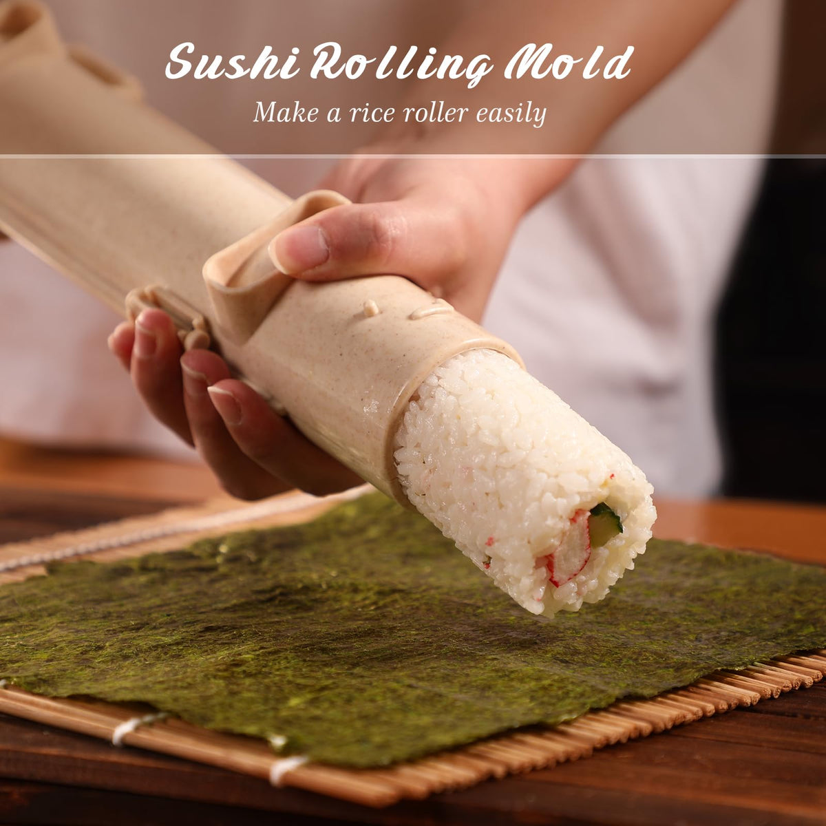 Delamu Triangle Nigiri Gunkan Molds shaping compact nigiri and gunkan