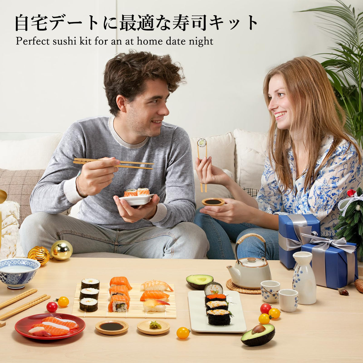 Delamu sushi knife delivers clean cuts for neat, presentation-ready sushi.