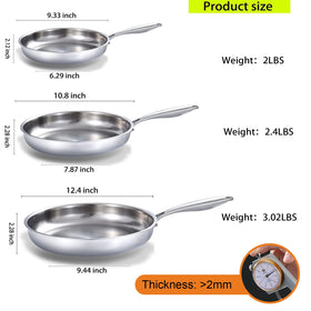 DELARLO pan with ergonomic stay-cool handle