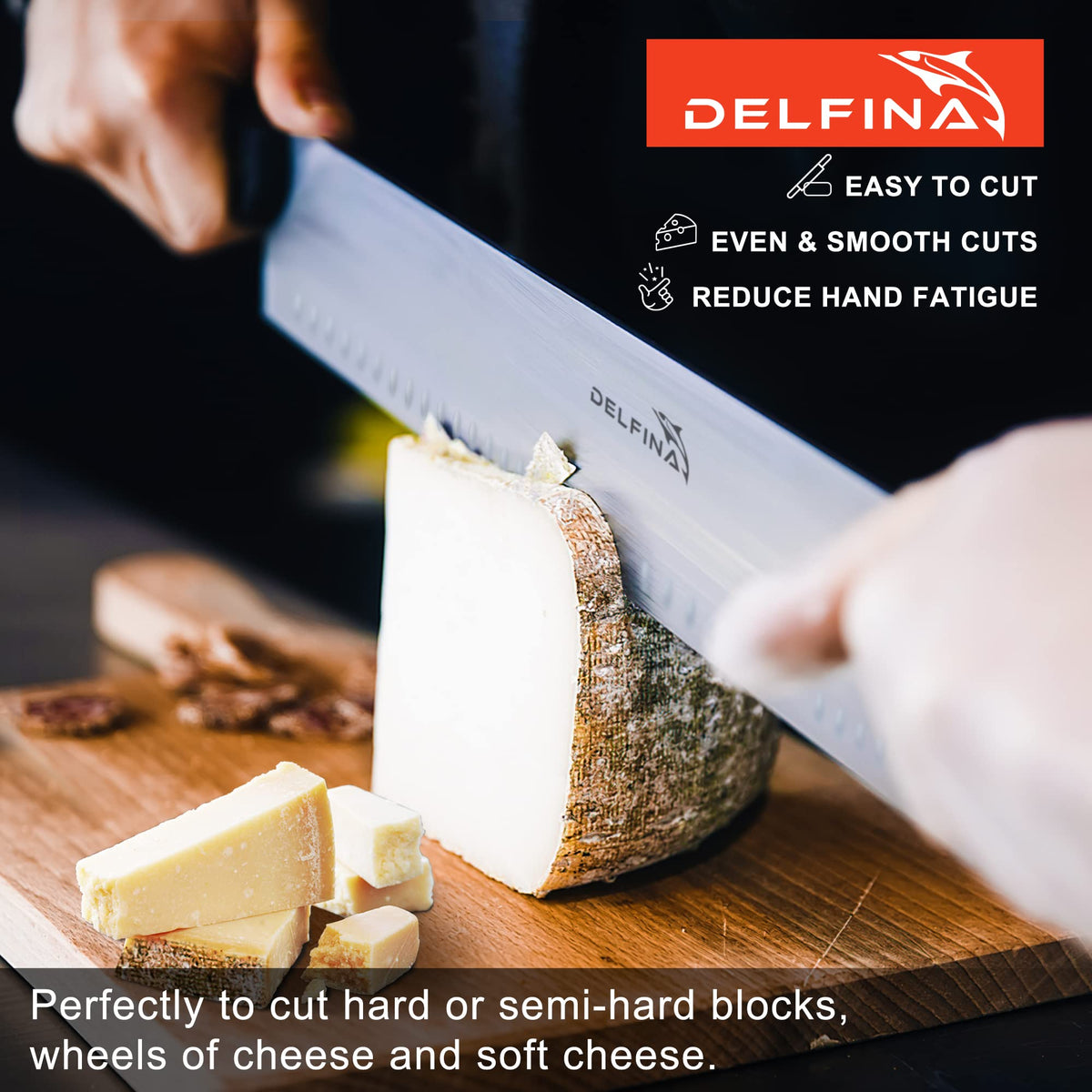 Delfina stomatal blade reduces sticking for cleaner cuts