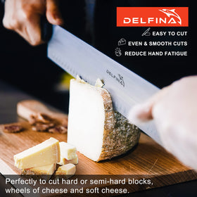 Delfina stomatal blade reduces sticking for cleaner cuts