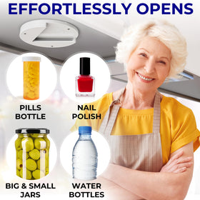 Delfori heavy-duty jar opener shows sturdy body for daily kitchen use