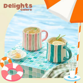 DELIGHTS GALORE durable stoneware glaze detail showing quality
