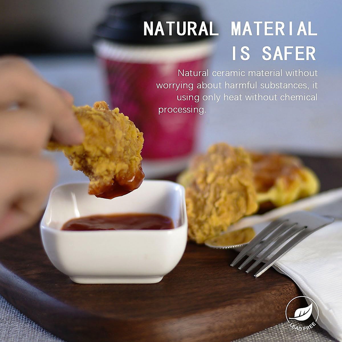DELLING versatile 3oz bowls for mise en place and snacking.
