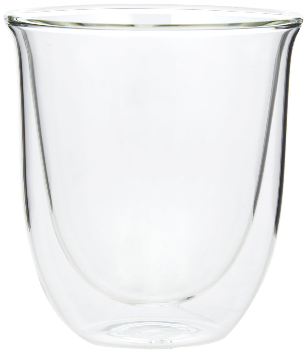 De'Longhi glass 270ml, durable replacement part that fits several models and preserves crema.