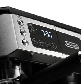 Delonghi COM532M 15-bar espresso pump delivers rich, true espresso flavors.