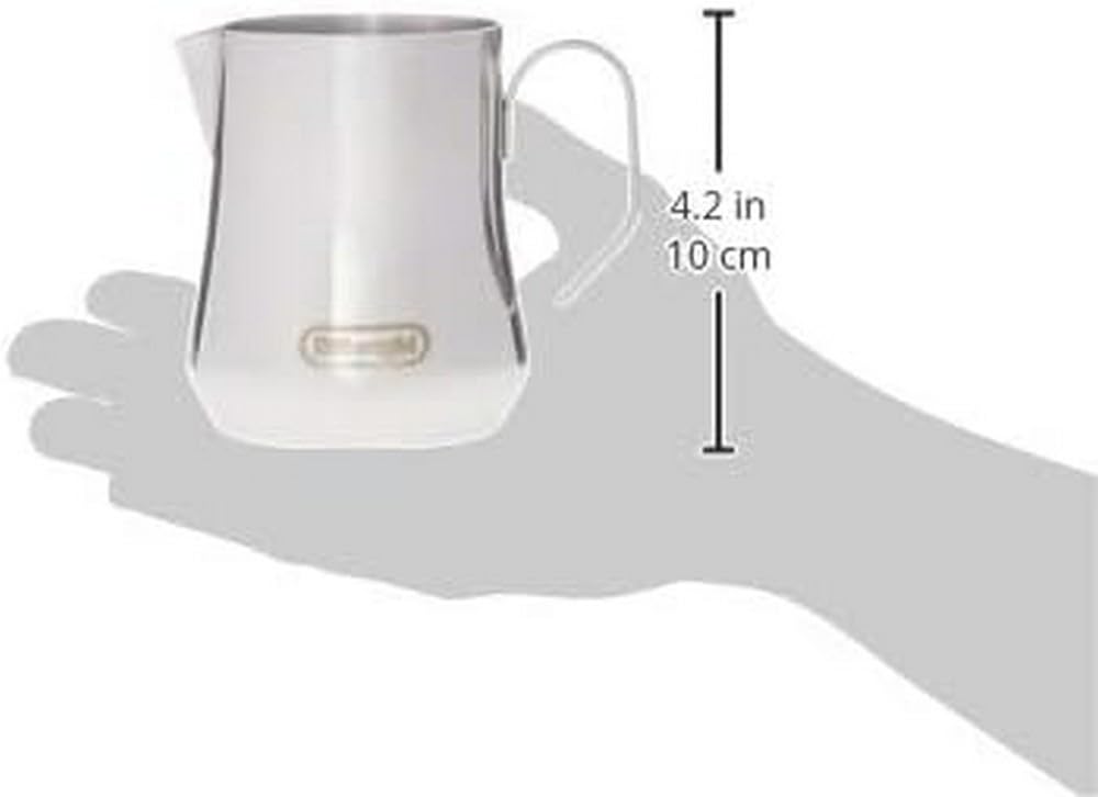 De'Longhi DLSC060 12 oz capacity ideal for cappuccinos and lattes.