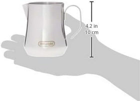 De'Longhi DLSC060 12 oz capacity ideal for cappuccinos and lattes.