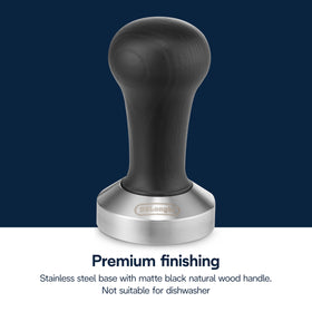 De'Longhi DLSC080 tamper Italian craftsmanship and premium finish for daily reliability.