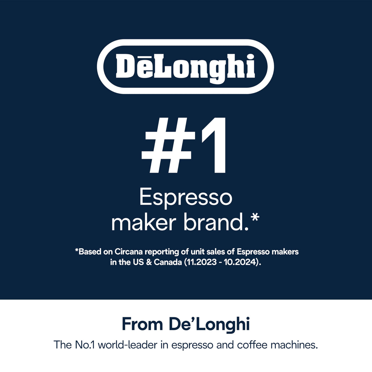 De'Longhi DLSC080 tamper stainless steel base for durable, precise puck formation.