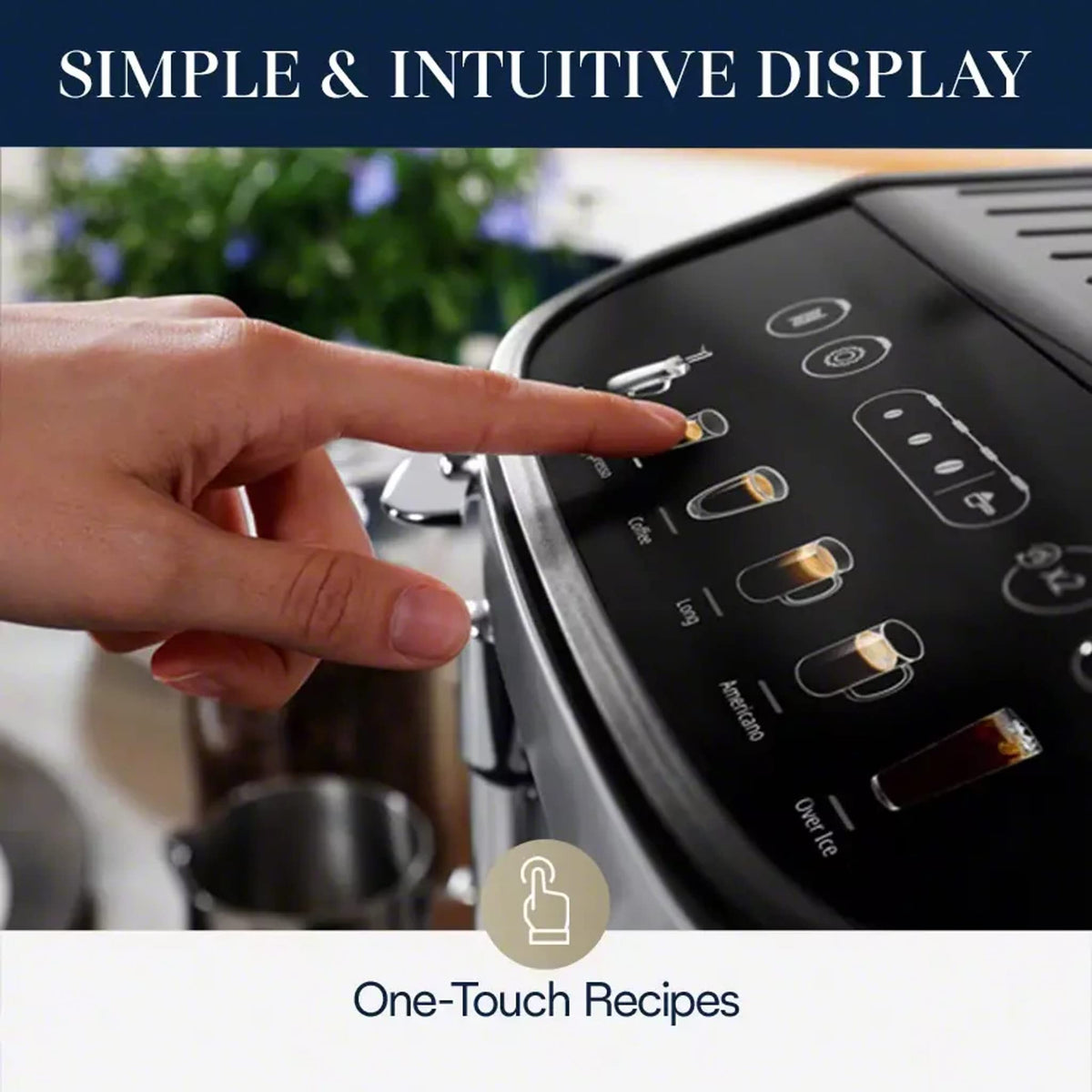 De'Longhi Magnifica Evo auto-clean function simplifies maintenance
