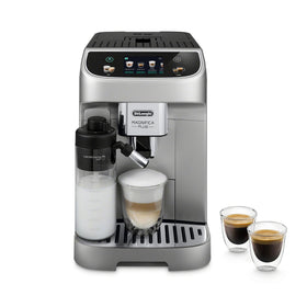 De'Longhi Magnifica Plus front view showing compact home espresso machine and controls